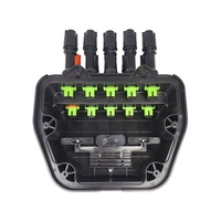Boîtier de distribution de fibre optique FTTH 8 ports, boîtier terminal d'accès renforcé IP67, pré-connecté, montage sur poteau, CTO, boîtier terminal de service multiport