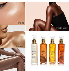 Aceite Seco Multiusos MLM Custom Makeup Huile Prodigieuse o Golden Shimmer, 30/50 Mililitros, Aceite Corporal Brillante - Product Image 4