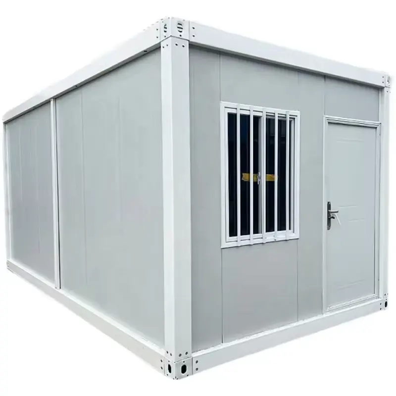 Easy Installation Premium Quality Tiny Prefab Modular Room Flat Pack Container House For Worker Camp