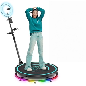 <strong>360</strong> <strong>Degree</strong> Slow Motion Photobooth Machine Platform <strong>360</strong> Photo Booth Automatic Stand Metal Tempered Glass 2-Year Warranty 1-7 - Product Image 4