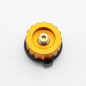 อะแดปเตอร์ถังแก๊สแบบแยกส่วนหัวเชื่อมต่อเตากลมอลูมิเนียมอัลลอยด์ - Product Image 4