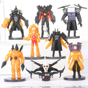 Titan TV Man Figurine Speaker Monitor Clock Vs Toilet Toy <b>Model</b> Action Figures 14 Years Up Unisex Static <b>Model</b> - Product Image 1