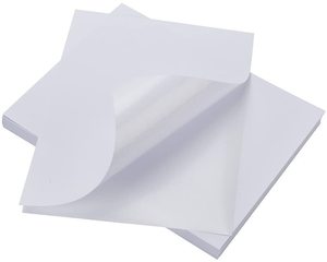 100 tờ giấy vellum trắng mờ không gỗ khổ <span class=keywords><strong>A4</strong></span> 21x29.7cm, tự dính, in được bằng máy in phun và <span class=keywords><strong>laser</strong></span>, dùng làm nhãn dán vận chuyển - Product Image 2