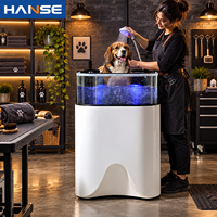 Baignoire Spa en Acrylique pour Animaux avec Jets de Massage, Idéale pour Chiens et Chats, Parfaite pour le Lavage et le Toilettage en Salon d'Élevage – Offre Spéciale