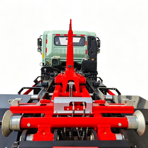 Camion à ordures à bras hydraulique 4x2 avec chargeur arrière, moteur diesel, prix usine, pour le nettoyage urbain des déchets - Product Image 1