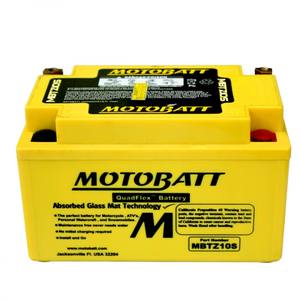 Batterie AGM Motobatt MBTZ10S 12V 8Ah pour moto, VTT et motoneige - Product Image 1