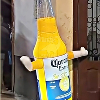 Promotions Tube gonflable publicité Air bouteille de bière modèle vague homme danseur volant