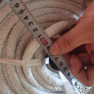 Corde torsadée renforcée en fil SS sans <span class=keywords><strong>amiante</strong></span> cordon/tresse de laine en fibre de céramique ignifuge excellente pour une utilisation en extérieur - Product Image 5