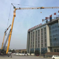 Grue à tour mobile pliable 25m 3 tonnes avec commande mobile et rotation