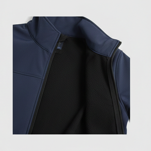 Chaqueta <span class=keywords><strong>Softshell</strong></span> para <span class=keywords><strong>Mujer</strong></span> con Cuello Alto, Cierre de Cremallera, Impermeable y Transpirable, Detalle de Logotipo - Ropa de Abrigo para Otoño/Invierno/Primavera - Product Image 3