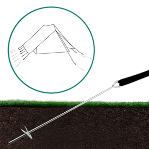 Ground <strong>Anchors</strong> Screw Tent Stakes Heavy Duty <strong>Trampoline</strong> <strong>Anchor</strong> <strong>Kit</strong> Earth <strong>Anchor</strong> Swing Set - Product Image 5