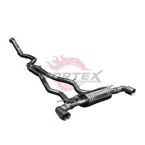 Système d'échappement Catback en acier inoxydable OEM Vortex Factory pour Toyota Supra A90 3.0T, tuyaux de course, valve, télécommande - Product Image 6