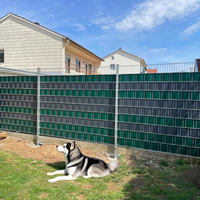 Cinta de PVC para valla de privacidad, rollo de PVC para patio y Rancho Sichtschutzstreifen, 19cm x 35m
