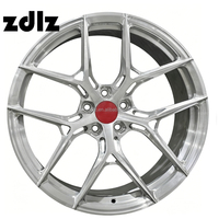 Jantes forgées personnalisées 17 18 19 20 21 22 pouces 5x112 5x120 5x114.3 5x108, finition argent brossé, pour BMW M2 M3 M4, pour Audi RS5