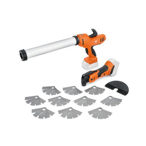 Outil oscillant Fein AKP 18-600 AS, alimenté par batterie, scie sauteuse professionnelle pour la restauration des joints d'expansion - Product Image 1