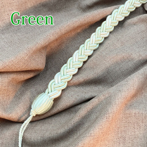 Dài Trang Trí Tassel <span class=keywords><strong>Fringe</strong></span> Chủ <span class=keywords><strong>S</strong></span>-Fold Home Tường Rod Phụ Kiện Trần Trượt Rèm Đường <span class=keywords><strong>S</strong></span>ắt Trang Trí Cho Nhà - Product Image 4