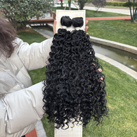 Julianna Vente en gros 2X 100g Kinky Curly Wavy Pack Weave Bundles de cheveux synthétiques résistants à la chaleur Extensions de cheveux