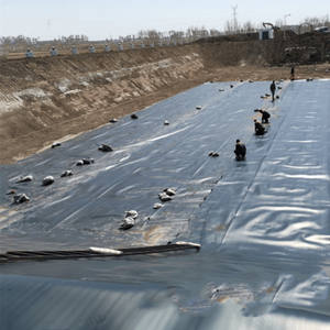 Geomembrana Hdpe para estanque de sal, Geomembrana impermeable de 1,5mm para acuicultura, gambas, estanque de peces, granjas, piscinas - Product Image 3