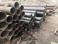 ASTM A106 Sch40 Tube de tuyau en acier sans soudure Q235 en acier au carbone St37 St52 Usine de tuyaux en acier sans soudure étirés à froid pour tuyau de forage GS