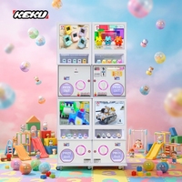 Distributeur automatique de capsules KEKU, à monnayeur, en métal, jouets anglais adaptés aux enfants, capsules surprise avec garantie d'un an
