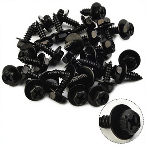 Tornillos autorroscantes de cabeza hexagonal de 6x17 mm de acero con rosca a la derecha para fijaciones de guardabarros y parachoques de Toyota y Lexus - Product Image 5