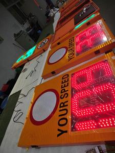 Señales de Advertencia LED Solares Digitales de Alta Calidad, Dos Dígitos, con Radar de Velocidad, Señal de Tráfico para Seguridad Vial, Personalizables - Product Image 4
