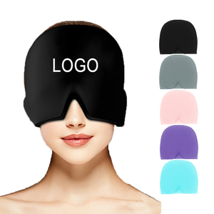 Gorro para Aliviar la Migraña, Venta Directa de Fábrica, Gorro Calmante para el Dolor de Cabeza, Compresa de <span class=keywords><strong>Gel</strong></span> Frío y Caliente - Product Image 1