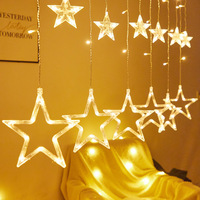 Guirlandes lumineuses de Noël à LED dimmables, alimentées par énergie solaire, télécommandées, alimentées par batterie USB, étanches IP44