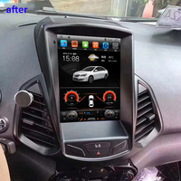 Lecteur vidéo de voiture de style Tesla 10,4 pouces pour Ford Ecosport 2013-2016 Navigation GPS intégrée Carplay Radio Android pour lecteur DVD de voiture
