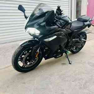 Hercules Stepless 300RR Negro Blanco Doble <span class=keywords><strong>Evil</strong></span>, Motocicleta Eléctrica con Refrigeración Líquida, Instrumento de Cristal Líquido, Freno ABS, Explosión de Potencia - Product Image 5