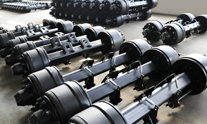 Nhiệm vụ nặng nề Trailer trục Hot Bán TANDEM trục Trailer hỗ trợ tùy biến <span class=keywords><strong>bpw</strong></span> Trailer trục - Product Image 6