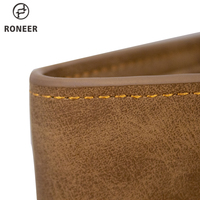 Dompet Minimalis Pria, Dompet Pendek Desain Vintage Pu RFID Pemegang Kartu dengan Harga Bagus