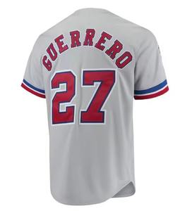 Maillot de baseball et de softball unisexe cousu en sergé personnalisé, uniforme d'équipe en polyester respirant, grande taille et confortable - Product Image 1