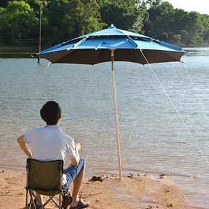 Wholesale Custom Logo High Quality Fishing Umbrella Tent With Shelter Outdoor Beach Umbrella