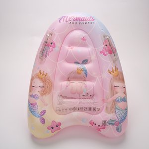 Mermaid <b>Inflatable</b> Swim Float For Kids 0.35mm PVC Back Float Learning To Swim - Product Image 2