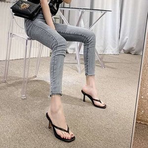 <span class=keywords><strong>Sandali</strong></span> infradito da donna all'ingrosso <span class=keywords><strong>tacco</strong></span> alto <span class=keywords><strong>5</strong></span> <span class=keywords><strong>cm</strong></span> pantofola A999 - Product Image 4