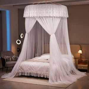 Đồ Nội Thất Phòng Ngủ Có Thể Gập Lại Lưới Chống Muỗi Vòng Tròn Rèm Hình Nón Giường Tán - Product Image 6