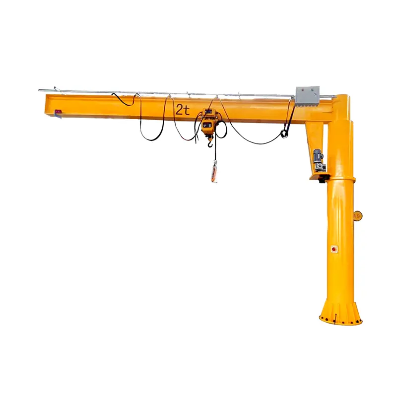 270 degree rotating 1ton 2ton 3ton 5ton 10ton electric pillar wall cantilever jib crane for sale