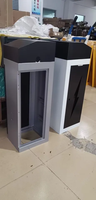Nouvelle conception fraîche 1.8-4s 3M 6 mètres bras de sécurité de porte de barrière DC 24V moteur sans brosse barrière manuelle barrières de trafic en aluminium