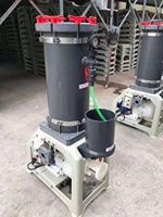 Pompa filter kimia berlapis krom nikel ketahanan alkali asam industri untuk filtrasi larutan kimia