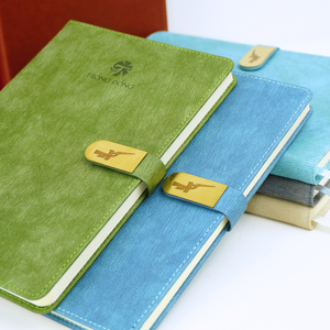 Libreta de Negocios A5 con Tapa Dura de Cuero PU, Encuadernación Térmica, 80gsm, con Logotipo Personalizado, Regalo Corporativo, OEM - Product Image 4