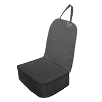Coussin de siège imperméable pour animaux de compagnie, tissu Oxford 600D, motif uni, carré, pour chien et chat, housse de siège de voiture, lavage à la main, voyage