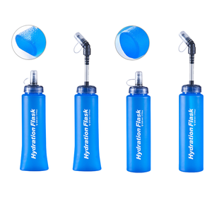 ODM OEM TPU Material Collapsible Water Bag 350ml 500ml 750ml with UF Filter System Rotary Spout Portable <b>Hydration</b> <b>Bladder</b> - Product Image 3