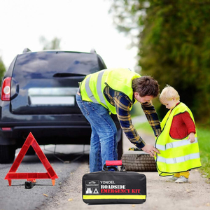 Xe bên đường cảnh báo tam giác khẩn cấp Kit Jumper cáp tự động xe an toàn bên đường hỗ trợ Kit yếu tố cần thiết - Product Image 4