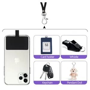 Điện Thoại Di Động Dây Buộc Điện Thoại Di Động Dây Đeo Quyến Rũ Chuỗi Crossbody Có Thể Điều Chỉnh Terylene Cổ Tương Thích Với Đầy Đủ Điện Thoại thông minh Dây Đeo - Product Image 6