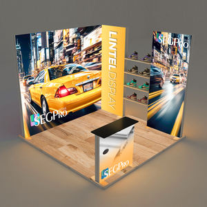 Expositor de <span class=keywords><strong>3x3</strong></span> con Iluminación Trasera, Pantallas de Tela para Ferias Comerciales, Cajas de Luz para Ferias Comerciales, Cajas de Luz para Exposiciones, Stand para Ferias Comerciales - Product Image 1