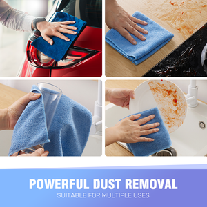 クリーニングタオル再利用可能な家庭用カスタマイズロゴマイクロファイバー洗車 & キッチン用クイックドライ機能 - Product Image 5