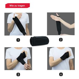 Atmungsaktive finger lose taktische Handschuhe für Fitness-Sport-Fitness geräte Handgelenks tütze mit Hands tütze Schutzs chutz - Product Image 6