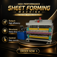 Machine de formage à froid de profilés à double couche de haute qualité TR4 et TR5 pour tôles IBR