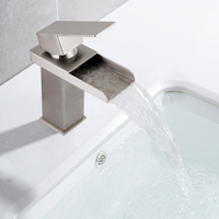 Robinet mélangeur monotrou pour lavabo de salle de bain